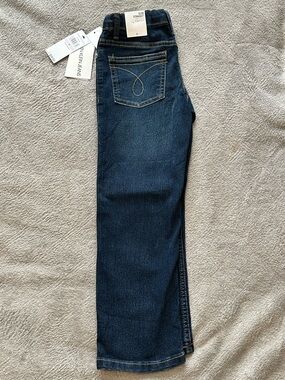 Calvin Klein Jeans Dark Blue Straight Leg Denim